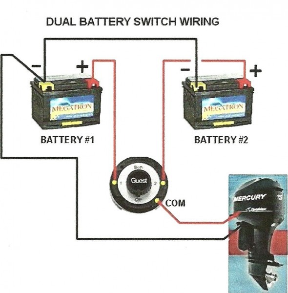 Dual Battery Isolator Switch Wiring Diagram