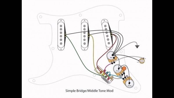 Bridge Tone Control For Strat