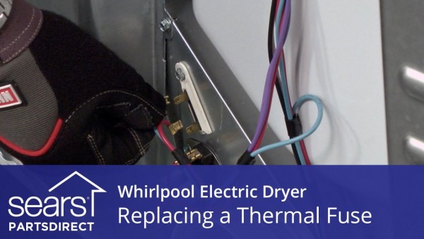 How To Replace A Whirlpool Electric Dryer Thermal Fuse