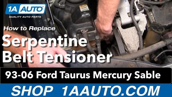 How To Replace Serpentine Belt Tensioner 93