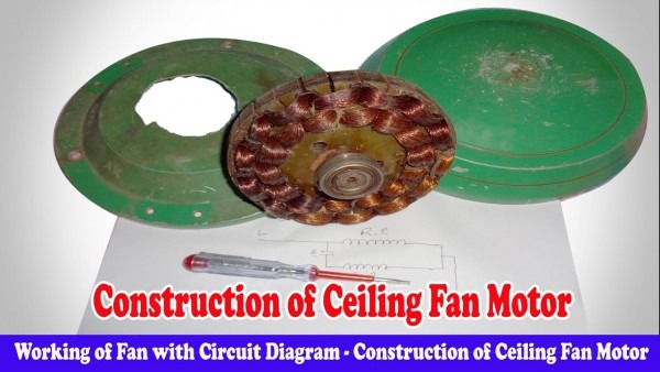 Working Of Fan With Circuit Diagram