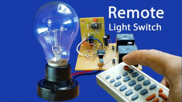 How To Make Easy Remote Light Switch Circuit At Home