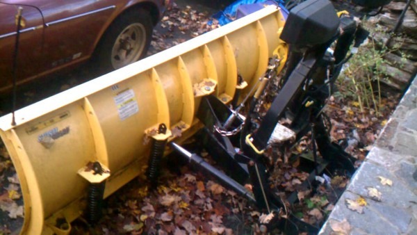 8ft Fisher Minute Mount Plow