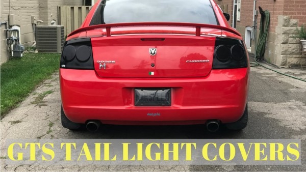 Dodge Charger Gts Smoked Tail Light Covers