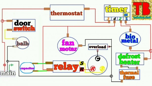 Wiring Diagram Of Frost Free Refrigerator