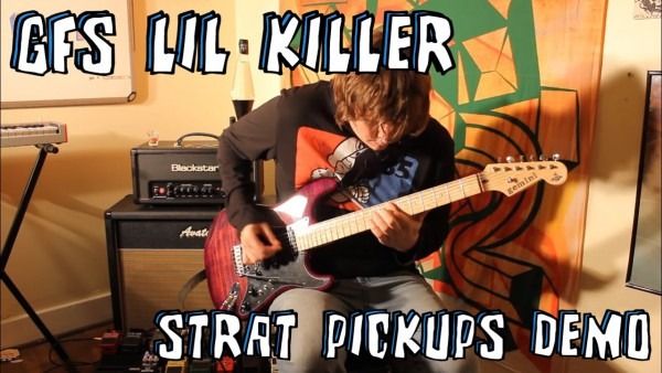Gfs Guitarfetish Lil Killer Strat Rail Pickups Demo