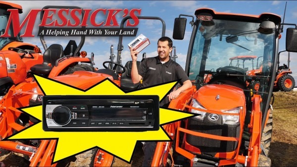 Messick's $89 Bluetooth Radio For Kubota Tractors