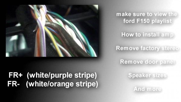 Stereo Wiring Diagram Ford F150 2015 And Up