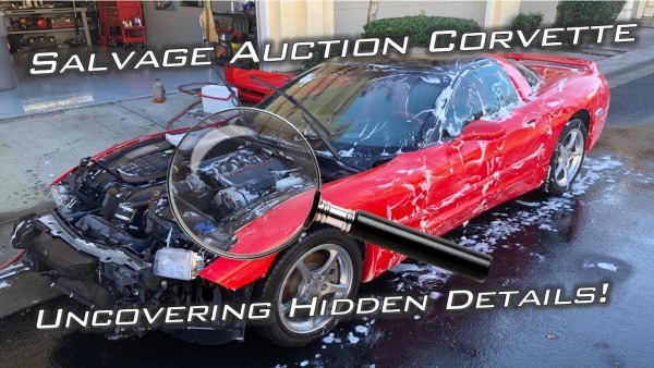 Salvage Auction C5 Corvette Investigation   How Was It Taken Care