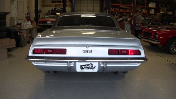 1969 Chevy Camaro With Led Tail Lights