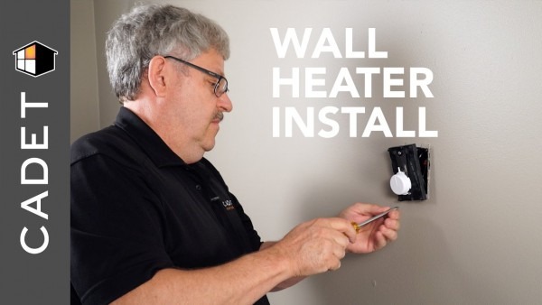 How To Install A Wall Heater With Wall Thermostat