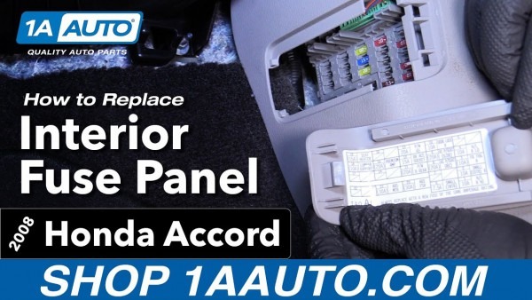 How To Find Interior Fuse Panel 08