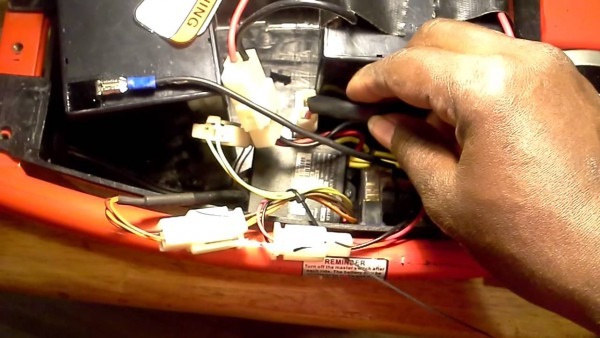 E175 Razor Electric Scooter Battery Connection