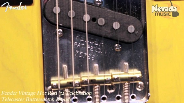 Fender Vintage Hot Rod '52 Telebration Telecaster Butterscotch