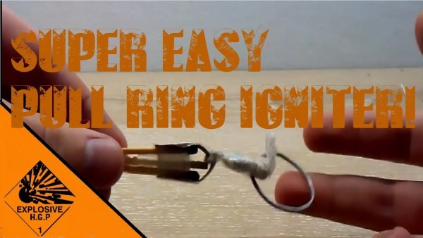 How To Make A Simple Pull Ring Fuse Igniter