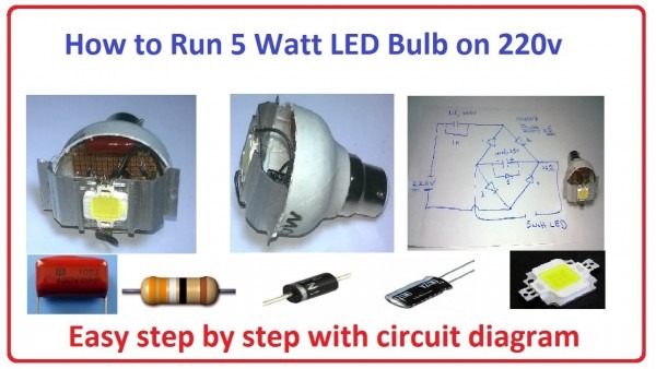 Wiring Diagram For Led Bulb