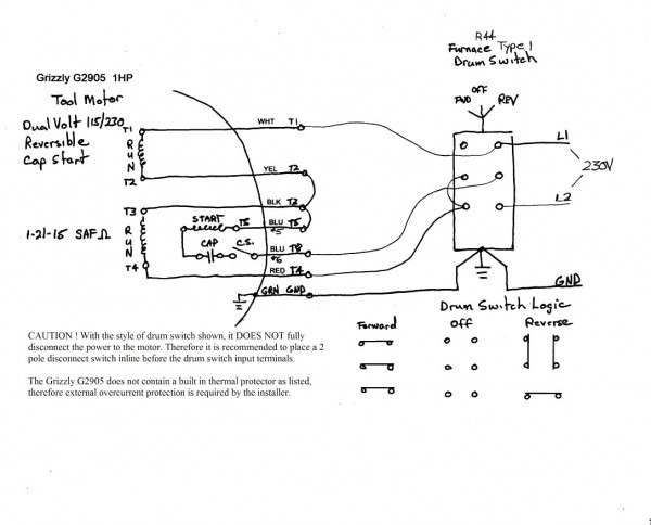 Marathon 3 4 Hp Motor Wiring Diagram