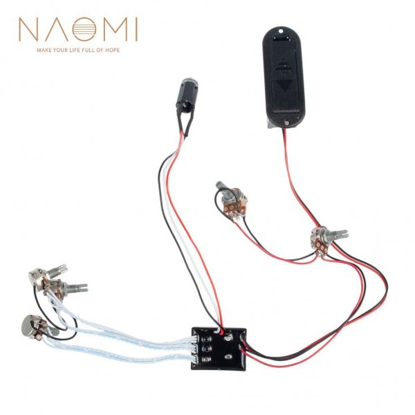 2019 Naomi 3 Band Eq Preamp Circuit Bass Guitar Wiring Harness For