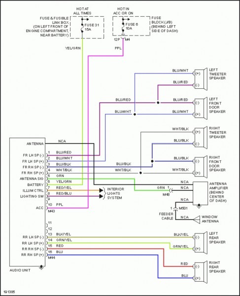 2009 Nissan Altima Stereo Wiring Diagram