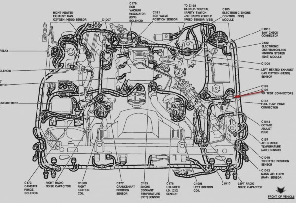 2003 Mercury Mountaineer Engine Diagram