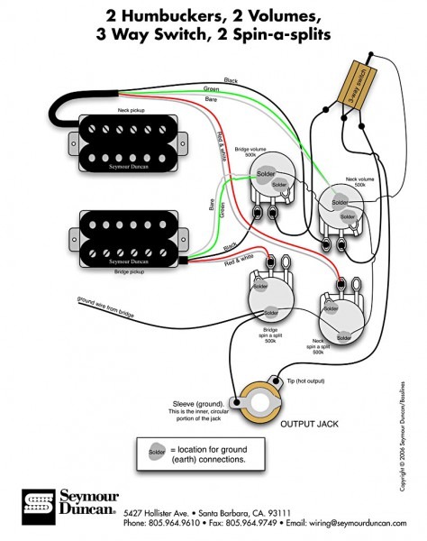 Spst Wiring Diagrams Seymour Duncan Stratocaster