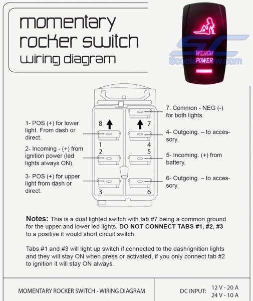 Winch Switch Wiring Diagram