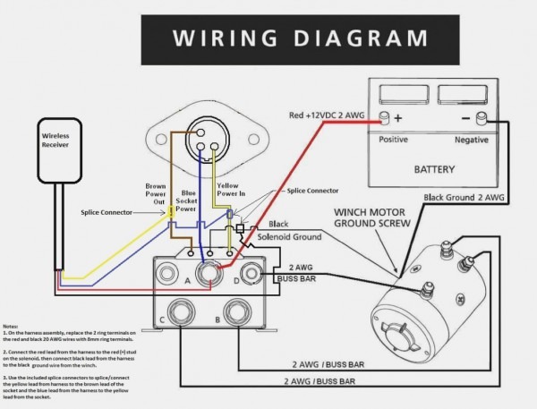 4 Wire Wiring Diagram Winch