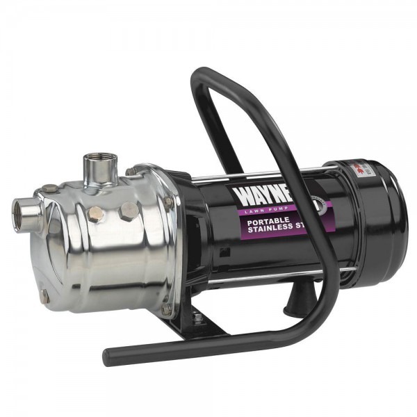 Wayne 1 Hp Stainless Steel Portable Sprinkler Pump
