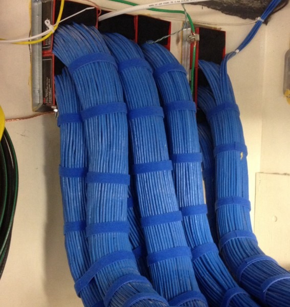 1300 Station Cables That I Dressed Coming Into The Idf    Cableporn