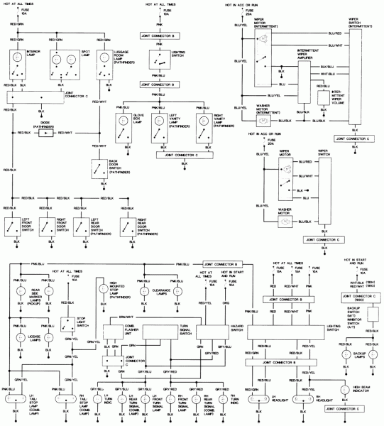 1997 Nissan Wiring Diagram