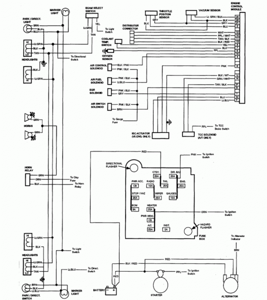 G Body Wiring Diagram