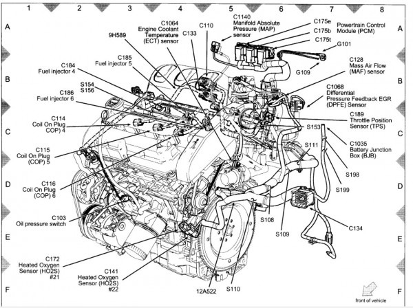 2004 Mazda 6 3 0 Liter Engine Diagram