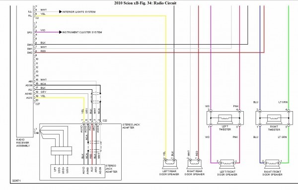 Scion Radio Wiring Diagram