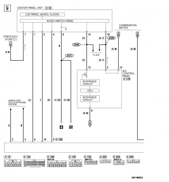 2009 Mitsubishi Galant Stereo Wiring Diagram