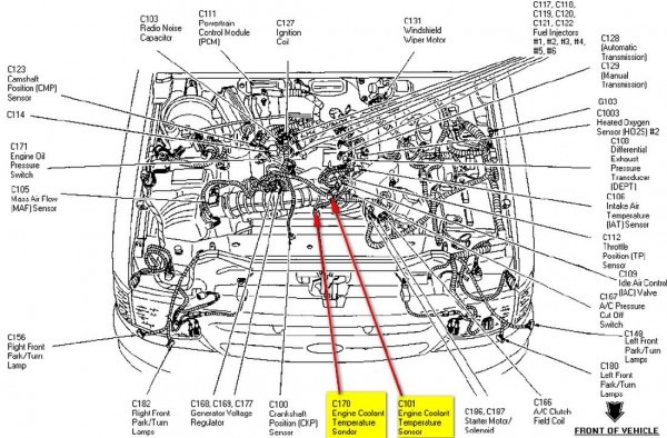 Ford Ranger Diagram Parts