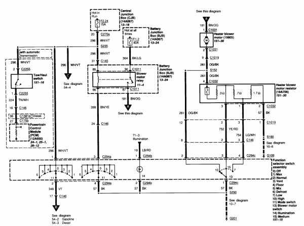 2005 F550 A C Wiring Diagram