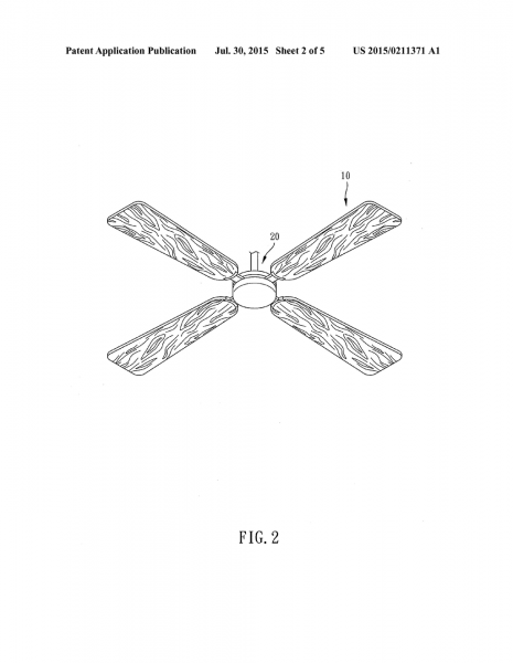 Method For Manufacturing Ceiling Fan Blade And Ceiling Fan Blade