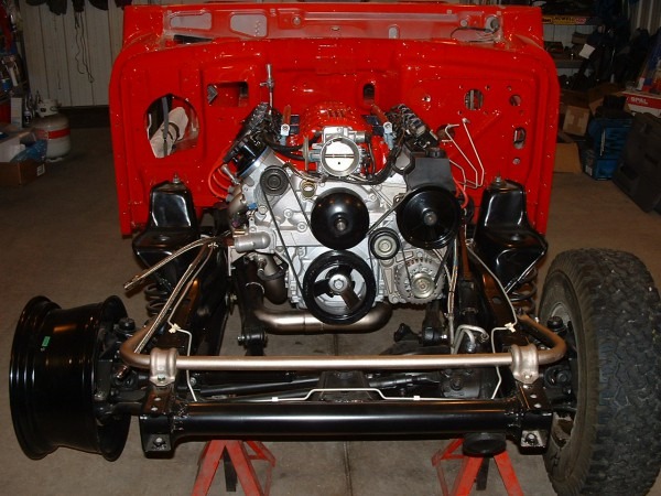 Jeep Yj 5 3l Swap (completed)