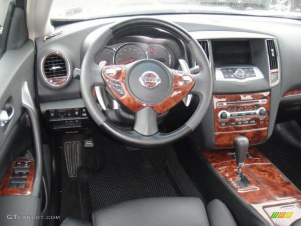 Charcoal Interior 2009 Nissan Maxima 3 5 Sv Premium Photo