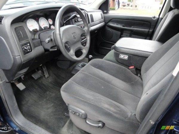 Dark Slate Gray Interior 2002 Dodge Ram 1500 Slt Quad Cab 4x4