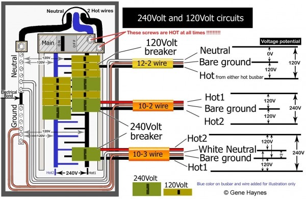 220 Volt Schematic Wiring Diagram
