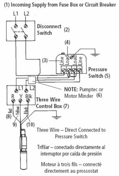 Submersible Pump Pressure Switch Wiring Diagram