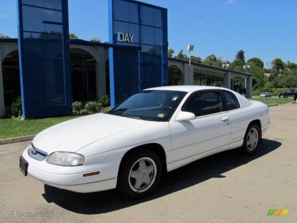 1999 Bright White Chevrolet Monte Carlo Ls  53463313