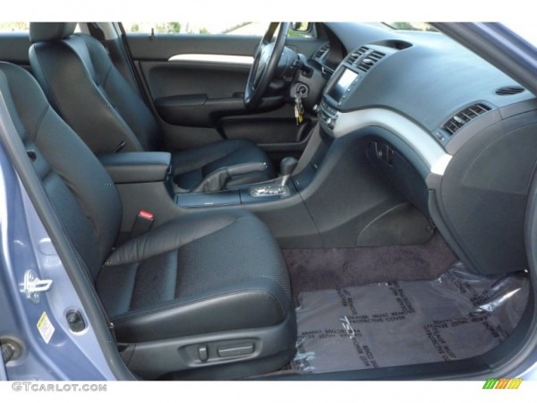 Ebony Black Interior 2006 Acura Tsx Sedan Photo  54239562