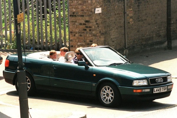 Princess Diana's 1994 Audi Cabriolet Up For Auction