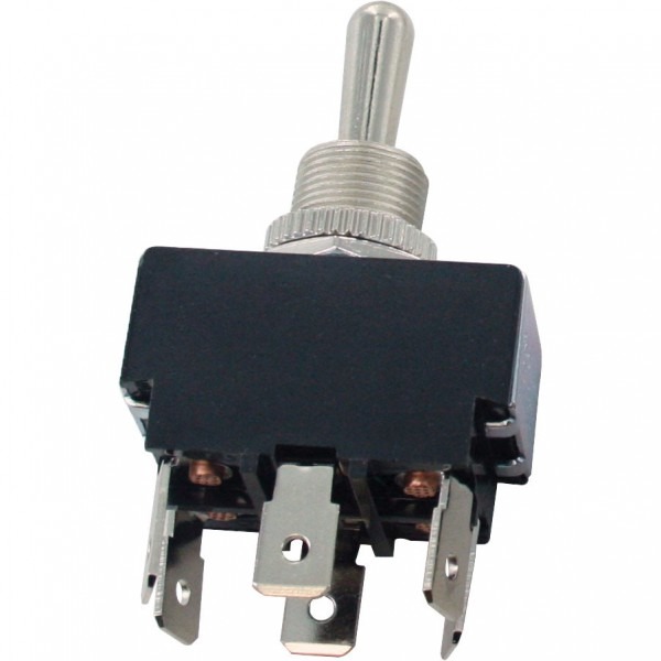 6 Blade Terminal Toggle Switch Momentary On