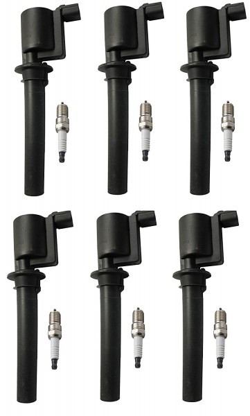Amazon Com  Ena Set Of 6 Spark Plugs And 6 Ignition Coils For 2000