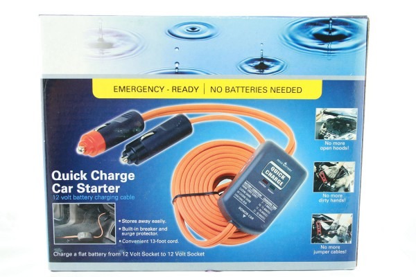Excalibur Quick Charge Car Starter Battery Charger 755482901795