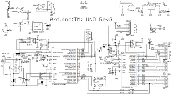 A000066  Arduino Uno R3