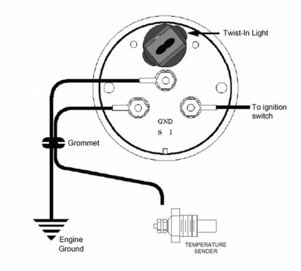 Sunpro Gauges Wiring Diagram